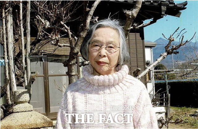 시 할머니의 노래를 지은 노자와 마사코(88)./일제강제동원 시민모임 제공