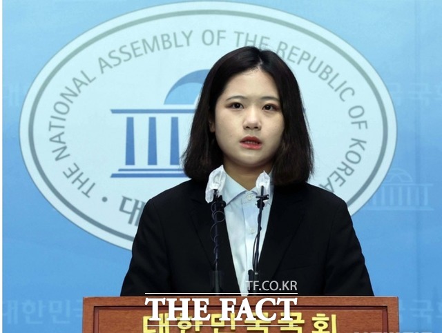 박지현 더불어민주당 공동비상대책위원은 지방선거 일주일을 앞둔 24일 대국민호소문을 발표하며 지지를 호소했다. /국회사진취재단