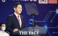  이재용 '민간외교' 이어 삼성 '5년·450조' 매머드급 투자