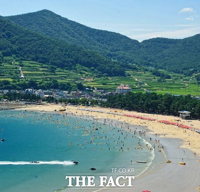 남해 상주은모래비치 전경/남해군 제공