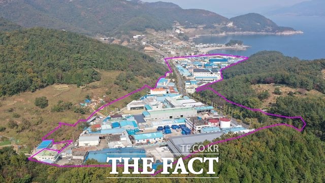 여수시가 노후산단 정비 차원에서 추진하는 오천일반산업단지 재생사업에 본격 착수한다. 사진은 오천산업단지 계획구간 모습. /여수시 제공