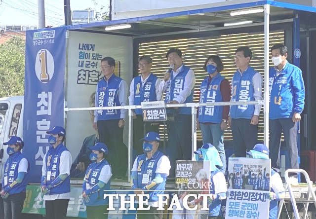 김관영 도지사 후보는 “도민 여러분의 한 표 한 표가 모여서 전북경제를 살려내는 큰 힘이 될 것”이라고 말하고 “누군가 방심해서 ‘투표를 포기하면 무능한 부패정치가 되살아날 수 있다’며 지지를 호소했다. / 김관영 후보 사무실 제공