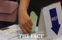  투표용지 교환 요구 거절당한 남성, 투표소에서 용지 찢어