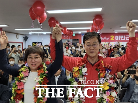 제8회 전국동시지방선거 안산시장 선거에서 이민근 국민의힘 안산시장 후보의 당선이 확정됐다./이민근 안산시장 후보 선거캠프 제공