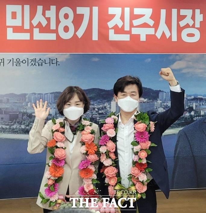 국민의힘 조규일 진주시장이 재선에 성공했다./진주=이경구기자