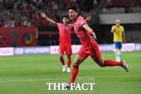  [속보] 황의조 동점골 '환호'도 잠시, 브라질에 1-5 '완패'