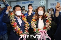  부여군수 박정현 당선… '초심 담아 다시 뛸 것'