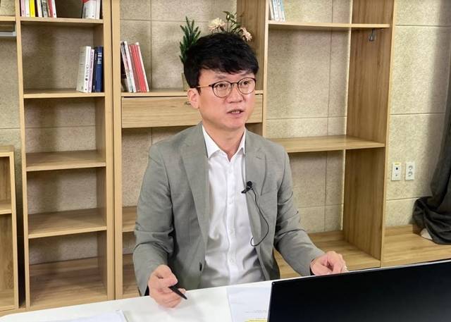 미디어 빅데이터 플랫폼 기업 비플라이소프트가 공모가를 1만 원으로 확정했다고 8일 밝혔다. 사진은 임경환 비플라이소프트 대표이사. /비플라이소프트 제공