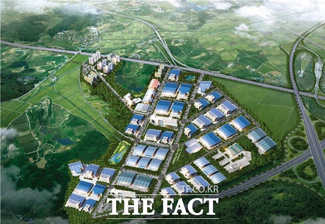예산제2일반산업단지 조감도. / 예산군 제공