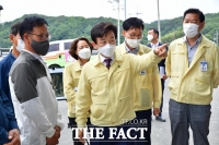  조규일 진주시장, 관정개발·하상굴착 현장 점검