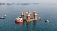  대우조선해양, 민관협력으로 대형 해양플랜트 진수 성공