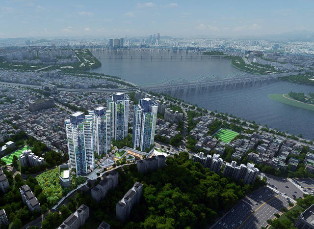 호반건설이 서울시 동작구 본동 한강 지역주택조합사업을 수주했다고 15일 밝혔다. /호반건설 제공