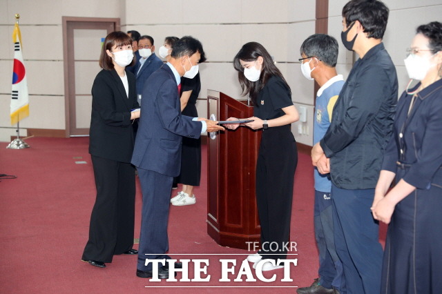 탐진백일장 탐진장학회 장학금 전달식/장흥군청 제공