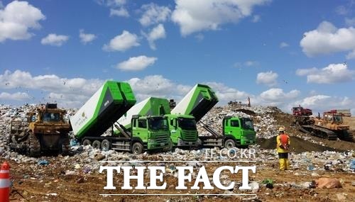 내년 수도권 쓰레기매립지의 생활폐기물 총반입량이 2018년 반입량의 85% 수준으로 줄 전망이어서 대책 마련이 시급하다./수도권매립지관리공사 제공