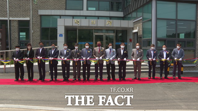 예산군은 20일 신양면 귀곡권역(귀곡1·2리)에서 주민들의 문화활동 및 교류공간인 ‘덕의정’ 준공식을 개최했다. / 예산군 제공