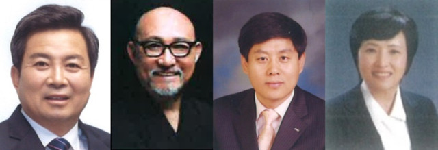 9회 청주시 시민대상 수상자. 왼쪽부터 남기용·이종달·김선겸·조영미씨. / 청주시 제공