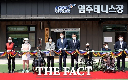 22일 열린 광주 염주체육관 재개장식 모습/ 광주시 제공