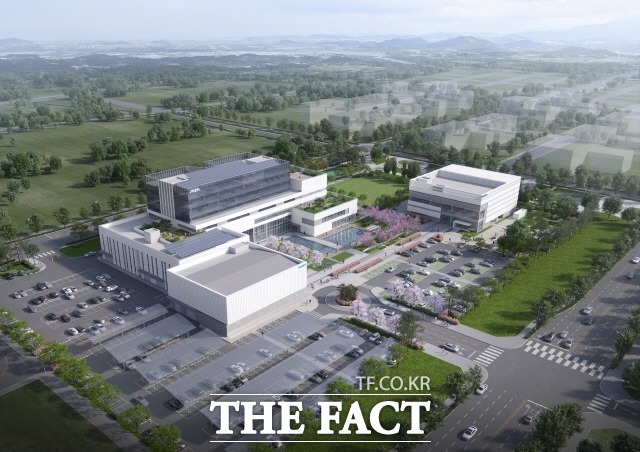 광주시와 인공지능산업융합사업단은 인공지능 창업 활성화를 위해 ‘AI 시제품 제작 및 고도화 지원 사업’에 43개 기업 및 과제를 선정했다고 23일 밝혔다. 사진은 인공지능 중심 산업융합 집적단지 조감도./광주시 제공