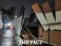  이틀 동안 부산서 강풍 피해 13건