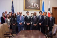  한동훈, 美 법무부 방문…가상화폐 범죄 협력 논의