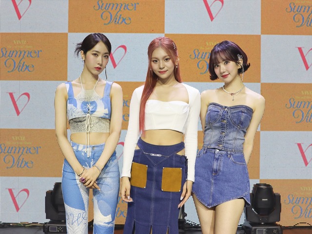 비비지가 6일 오후 4시 서울 광장동 예스24라이브홀에서 두 번째 미니앨범 Summer Vibe 발표 쇼케이스를 개최했다. /빅플래닛메이드 제공