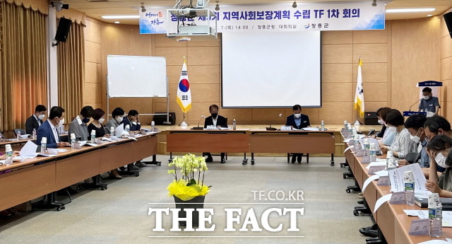 장흥군이 지역사회보장계획 TF를 개최했다/장흥군 제공