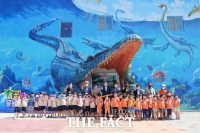  해남군 황산면 우항리 공룡박물관에 물놀이 체험장 개장