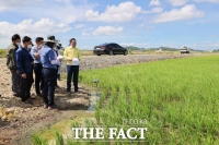  명현관 해남군수‘가뭄, 폭염’농정현장 점검 나서