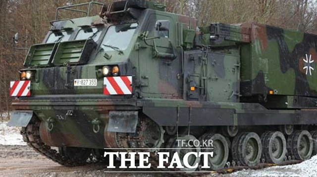 독일군의 M270 다연장로켓 발사차량. /불가리안밀리터리닷컴