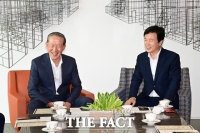  조규일 진주시장, 허창수 전경련 회장과 지역발전 간담