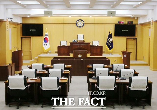 서산시의회 본회의장 모습. / 서산시의회 제공