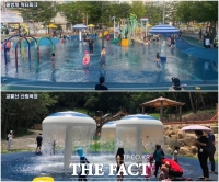  남원시, 무더운 여름철 '도시공원 물놀이장' 인기