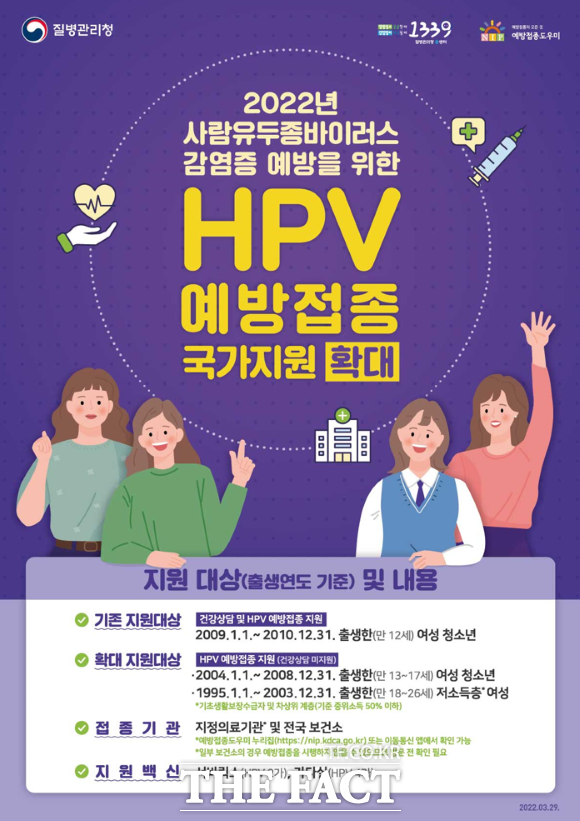 경기 평택시는 사람유두종바이러스(HPV) 예방접종을 지원 확대하겠다고 14일 밝혔다.