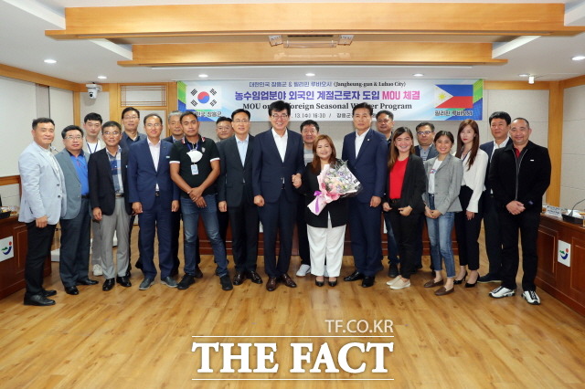 장흥군이 루바오시와 교류협약/장흥군 제공