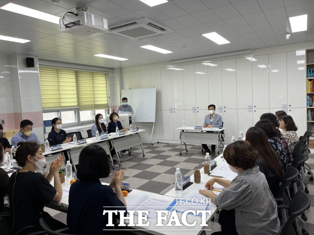 학교급식 음식 재료 납품업체 간담회/해남교육지원청 제공