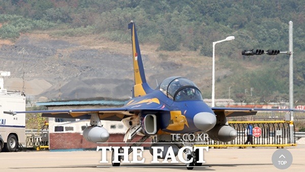 한국항공우주산업(KAI)이 지난 2014년 16대를 인도네시아 수출한 T-50i 전투기. /KAI