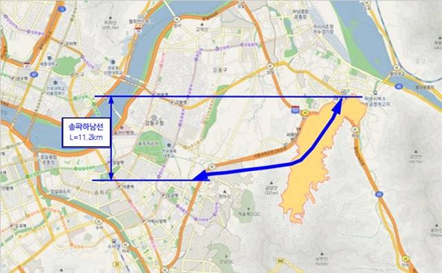 국토교통부는 지난 18일 송파-하남선 광역철도 사업이 기획재정부 공공기관 예비타당성조사를 통과했다고 밝혔다. /국토교통부 제공