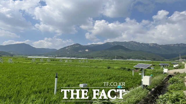 저탄소 농업 시범사업 대상지(해남군 계곡면)/해남군 제공