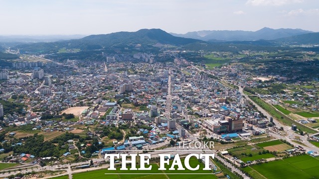 홍성군은 홍성읍 시가화지역에 지구단위계획구역 지정을 위해 주민 공람공고와 관련 부서 협의를 완료하고 현재 전략환경영향평가를 협의 중이다. / 홍성군 제공