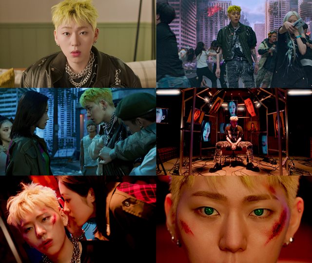 가수 지코(ZICO)가 새 앨범 타이틀곡 괴짜(Freak) 뮤직비디오를 공개했다. /KOZ엔터 제공