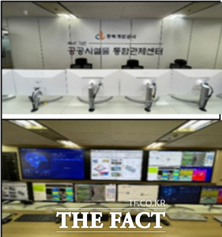 충북개발공사가 스마트통합관제시스템을 개발해 서비스에 들어갔다. / 충북개발공사 제공