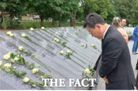  김형동 의원 워싱턴 D.C ‘한국전 추모의 벽’ 헌정식 참석 