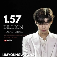  임영웅 '기록행진', 공식 유튜브채널 총 조회수 15억 7천만
