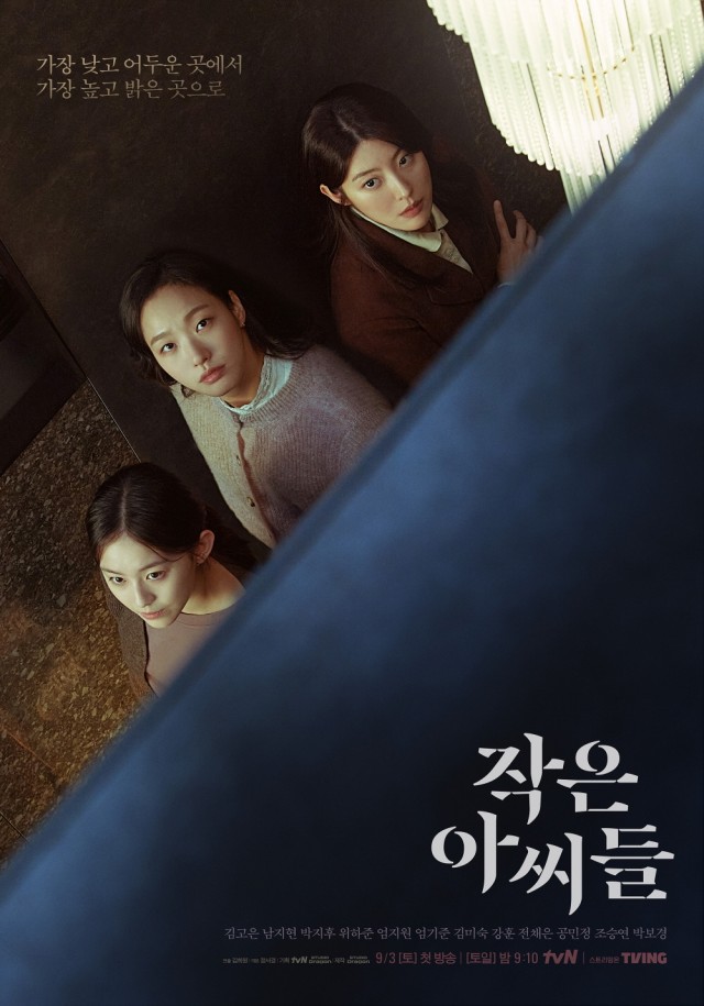 배우 김고은 남지현 박지후의 각기 다른 눈빛이 담긴 tvN 새 드라마 작은 아씨들 포스터가 공개됐다. /tvN 제공