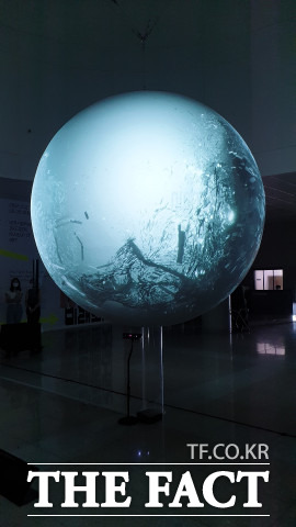 젠크 구젤리스와 안나 폼페르마이에르 작가의 Above Human / 대전=최영규 기자