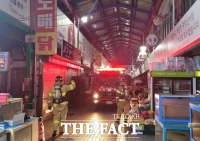  안동소방서, ‘전통시장 화재 대비’ 소방통로 확보