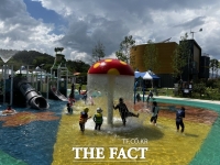  거창창포원 어린이 물놀이장, 15일까지 연장 운영