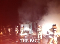  영덕 농가 창고서 불…인명피해 없어