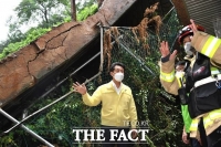  오세훈 '폭우 피해, 시민들께 죄송…직접 챙기겠다'