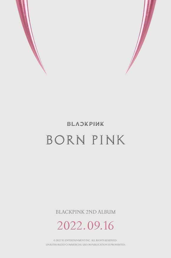 블랙핑크가 8월 19일 선공개곡에 이어 오는 9월 16일 정규앨범을 발매한다. /YG 제공